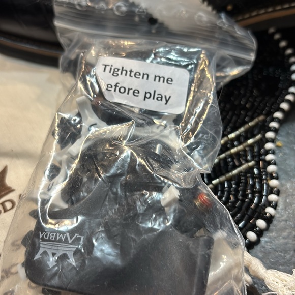 Lambda Black & White Croc Textured Genuine Leather Waterproof Golf Shoes. - Picture 6 of 8